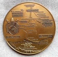Médaille 2ème Régiment De Spahis Algériens De Reconnaissance 1944-1945 - SPAHI Etienne AMIEUX - France