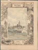 Protège Cahier Marine Française - Le Tonnant - Très Bon état - Transports