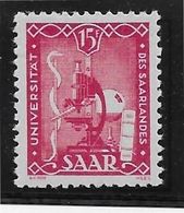 Sarre N°252 -  Neuf * Avec Charnière - TB - Unused Stamps