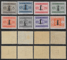 Italia Italy 1944 RSI Segnatasse Fascio 6val Sa N.S60-S62,S64-S66 Nuovi Integri MNH ** - Portomarken