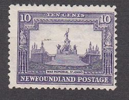 Newfoundland 1929  10c    SG185   MH - 1908-1947