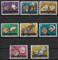 1974 St. Vincent Y Grenadines Fauna Conchas 8v. - Coneshells