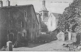 74 - DOUVAINE - HAUTE SAVOIE - L'EGLISE - CARTE PAS COURANTE - EDITEUR PITTIER ANNECY 380 BON ETAT - Douvaine