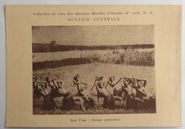 C. P. A. : Iles FIDJI , FIJI : Danse Guerrière - Fidji