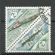 CONGO 1961 Michel 5 Postage Due Taxe Postage Due As Pair Boat Piroge O - Oblitérés