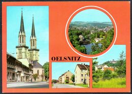 D6867 - Oelsnitz Schloß Kirche - Bild Und Heimat Reichenbach - Oelsnitz I. Vogtl.