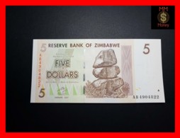 ZIMBABWE 5 $ 2007  P. 66  UNC - Zimbabwe