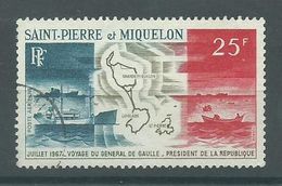 200035514  ST PIERRE ET MIQUELON  YVERT   AEREO  Nº  38 - Usados