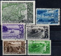 Russia /USSR, 1949, Scott# 1394-1399, Michel# 1385-1390, Nature Preservation For Agriculture, Full Set, CTO - Agriculture