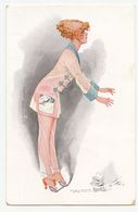 Illustrateur Signé.Maurice Pépin, " Porte-bonheur " érotique, Sensuelle, - Pepin