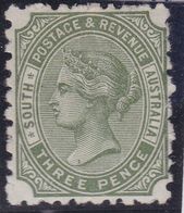 South Australia 1886 P.10 SG 183a Mint Hinged - Ongebruikt