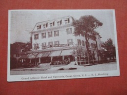 Grand Atlantic Hotel & Cafeteria  Ocean Grove    New Jersey       Ref 4131 - Paterson