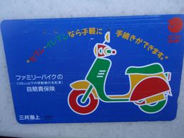 JAPAN NTT AND OTHERS  USED CARDS  MOTORBIKES - Moto