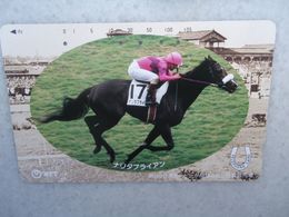 JAPAN NTT AND OTHERS  USED CARDS  HORSES - Paarden