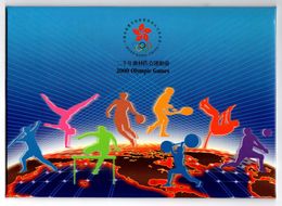 Hong Kong 2000 Olympic Games Presentation Pack Set Of 4 Stamps MNH - Cuadernillos