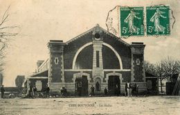 Chef Boutonne * 1909 * Les Halles * Travaux Construction ? - Chef Boutonne