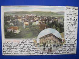 Suisse 1903 Gruss Aus BRUGG Hotel Rotenhaus H. Maurer CPA  AK Ansichtkarte Litho Schweiz - Brugg