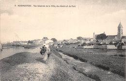 ¤¤   -  ILE De NOIRMOUTIER   -   Vue Générale De La Ville , Des Quais Et Du Port   -   ¤¤ - Ile De Noirmoutier