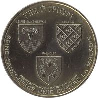 2016 MDP382 - BONDY - Association Numismatique 8 (téléthon) / MONNAIE DE PARIS - 2016