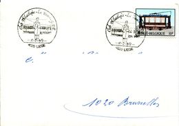 14183003 BE 19830212 Liège; Trolley; Pli Fdc Cob2080 - 1981-1990