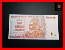 ZIMBABWE 5 Billion $ 2008 P. 84   UNC - Simbabwe