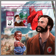 TOGO 2020 MNH Henry Dunant Red Cross S/S - OFFICIAL ISSUE - DHQ2022 - Henry Dunant