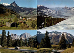 Panoramastrasse Giswil-Sörenberg - 4 Bilder (188) * 16. 2. 1972 - Giswil