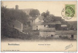 NEUFCHATEAU ..-- Nels 127 , N° 7 . Panorama Du Terme . 1906 Vers LILLE ( Mr Pierre VANDENOSTENDE ) . Voir Verso . - Neufchâteau