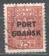 Poland Port Gdansk 1929 Danzig - Mi. 22 - Used - Gestempelt - Other & Unclassified