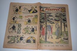 Pierrot Journal Des Garçons N°14 8 Avril 1934 Toi Qui Sais Mon Nom - M. Profane Fait Du Sport - Pierrot