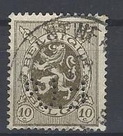 Nr 280 Gestempeld Perfin - 1909-34