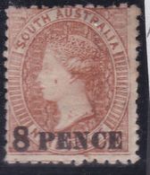 South Australia 1880 P.11.5x12.5 SG 118 Mint Hinged - Ongebruikt