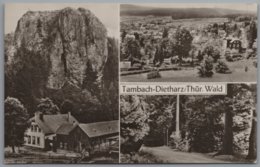 Tambach Dietharz - S/w Mehrbildkarte 3 - Tambach-Dietharz