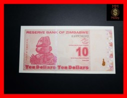 ZIMBABWE 10 $ 2009  P. 94   UNC - Zimbabwe