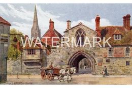 SALISBURY ST ANNES GATE OLD ART COLOUR POSTCARD A.R. QUINTON SALMON 1552 - Quinton, AR