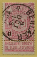 MW-4800   Sterstempel  BERLAER   OCB 69  Zeldzaam Op Deze Uitgifte - 1894-1896 Esposizioni