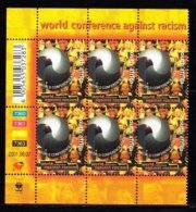 RSA, 2001, MNH Stamps In Control Blocks, MI 1421, Anti Racism,  X771 - Ongebruikt