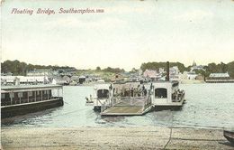 8241"FLOATING BRIDGE-SOUTHAMPTON" ANIMATA-TRAGHETTO-CARTOLINA POSTALE ORIGINALE NON SPEDITA - Southampton