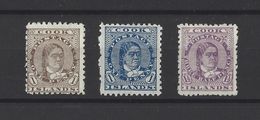 COOK.  YT  N° 5-6-7  Neuf *  1893 - Cook Islands