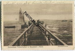 Ostseebad Pelzerhaken - Dampferbrücke - Verlag Julius Simonsen Oldenburg - Neustadt (Holstein)