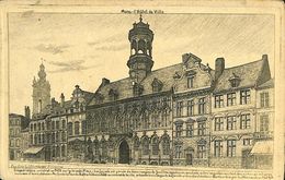 028 191 - CPA - Belgique - Mons - L'Hôtel De Ville - Mons