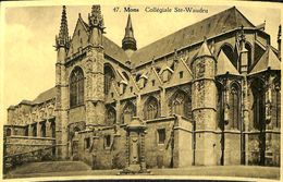 028 193 - CPA - Belgique - Mons - Collégiale Ste-Waudru - Mons