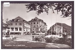 BÜRGENSTOCK - PARK & PALACE HOTELS - TB - Autres & Non Classés