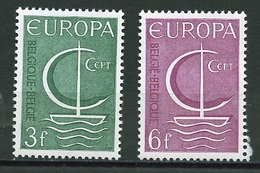 Europa CEPT 1966 Belgique - Belgium - Belgien Y&T N°1389 à 1390 - Michel N°1446 à 1447 *** - 1966