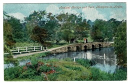 Ref 1372 - 1907 Postcard - Ancient Bridge & Ford - Hampton-In-Arden Solihull Warwickshire - Otros & Sin Clasificación