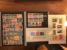 Poland 1948 Complete Year Set. 48 Mint Stamps & 2 Souvenir Sheet. MNH** - Full Years