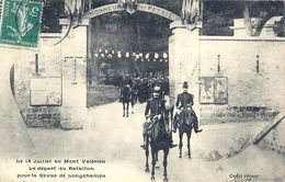 2020 - 06 -HAUTS DE SEINE - 92-  MONT VALERIEN - Départ Du Bataillon Le 14 Juillet - Revue à Longchamps - Mont Valerien