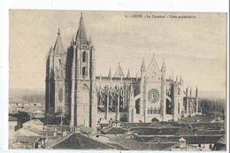 LEON : La Catedral - Vista Panoramica - Edicion G. Gracia N°6 - León