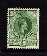 SWAZILAND    1938    1/2d  Green    USED - Swaziland (...-1967)