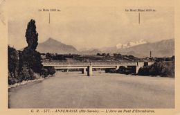 ANNEMASSE L'ARVE AU PONT D'ETREMBIERES (dil453) - Annemasse